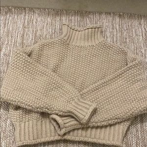 Crop sweater